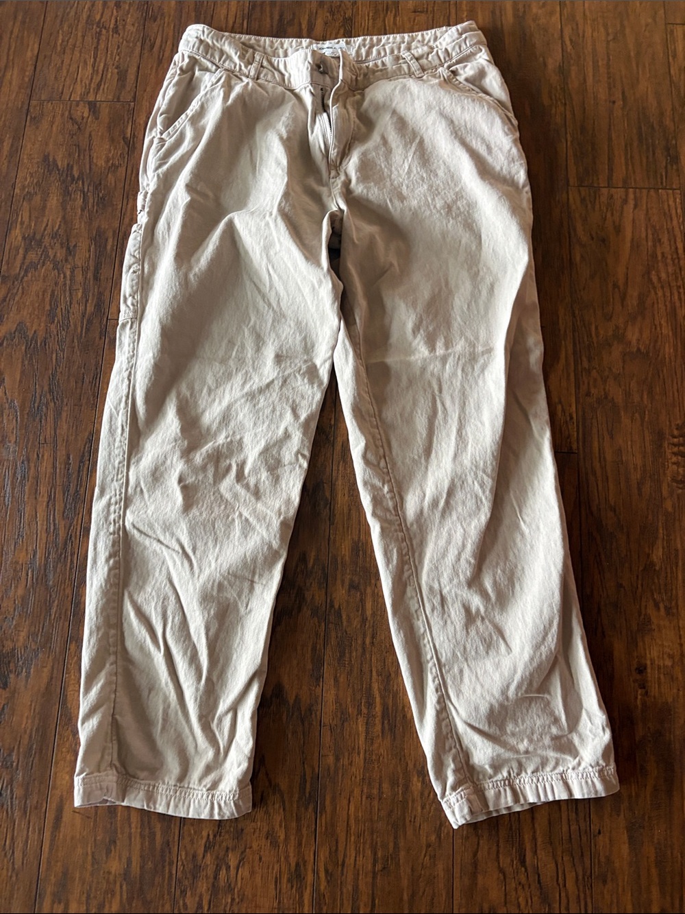 O'Neill Men's Tan Chinos - Classic Front Zip